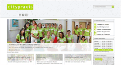 Desktop Screenshot of citypraxis.de