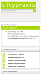 Mobile Screenshot of citypraxis.de
